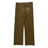 Carhartt Pants - 34W 31L Brown Cotton Blend