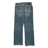 Bke Contrast Stitch Jeans - 34W 33L Blue Cotton Blend