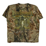 Paramount Outdoors Camo T-Shirt - 2XL Khaki Cotton