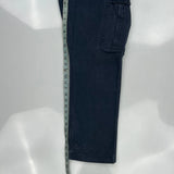 Carhartt Cargo Cargo Trousers - 34W 30L Blue Cotton