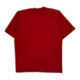 Vintage Adidas T-Shirt - Medium Red Cotton
