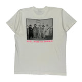 Farmhouse Fraternity Spring Rush 1991 Screen Stars Graphic T-Shirt - XL White Cotton Blend