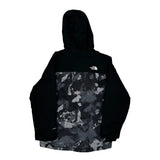 Age 10-12 The North Face Camo Jacket - Medium Black Polyester