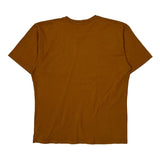 Carhartt T-Shirt - Large Brown Cotton