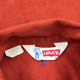 Age 9-11 Levis Denim Jacket - Large Red Cotton