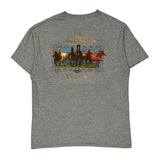 Durango Colorado Harley Davidson Graphic T-Shirt - Large Gray Cotton