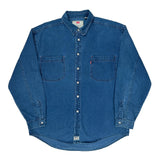 Levis Denim Shirt - XL Blue Cotton