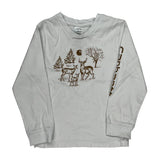 Age 3 Carhartt Graphic Long Sleeve T-Shirt - XS White Cotton