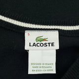 Lacoste Sweater - Medium Black Cotton