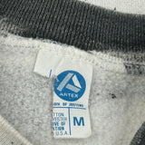 Bears Artex Aop Graphic Sweatshirt - Medium Black Cotton