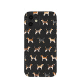Black Beagle Buds iPhone 12/ iPhone 12 Pro Case