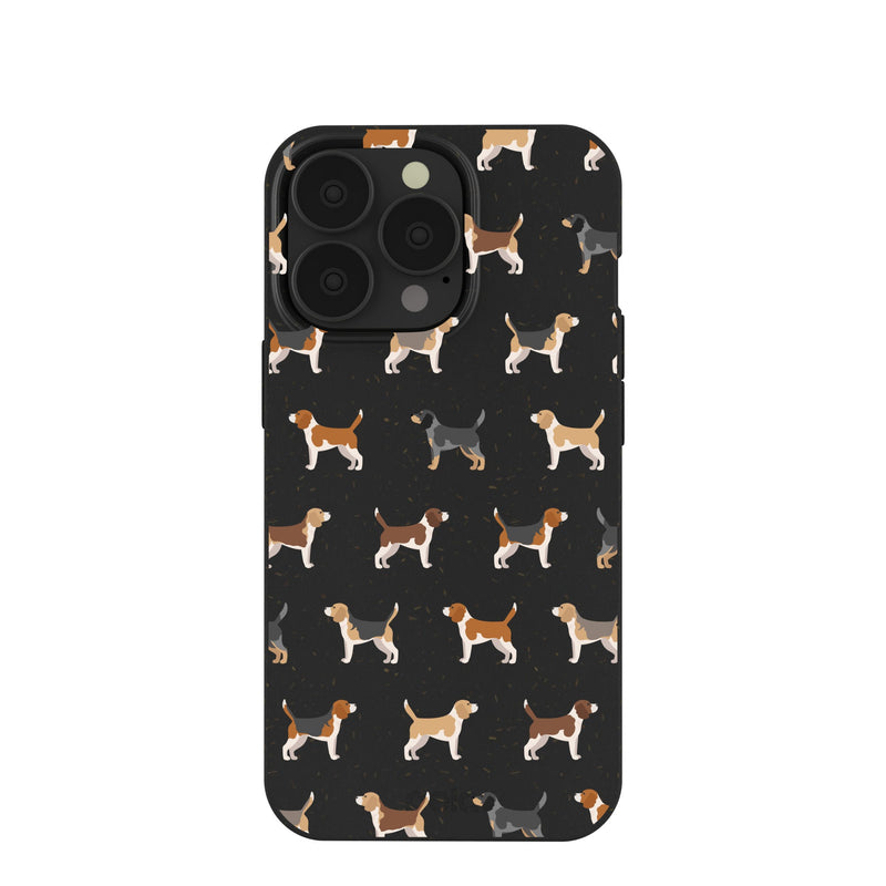 Black Beagle Buds iPhone 13 Pro Case