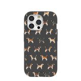 Black Beagle Buds iPhone 15 Pro Case