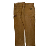 Carhartt Carpenter Pants - 38W 28L Brown Cotton