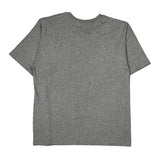 Nike T-Shirt - Large Gray Cotton