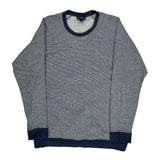 Patagonia Striped Sweatshirt - 2XL Blue Cotton
