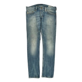 Diesel Thanaz Slim Fit Jeans - 35W 32L Light Wash Cotton