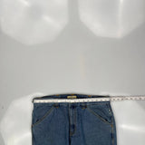Blue Mountain Carpenter Pants - 36W 30L Blue Cotton