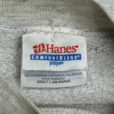 Air Rescue Hanes Graphic Sweatshirt - Large Grey Cotton Blend