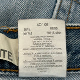 Levis Slim Fit Jeans - 34W 30L Light Wash Cotton