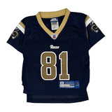 Rams, Age 2 Reebok Nfl Football Jersey - 2XS Gold Nylon