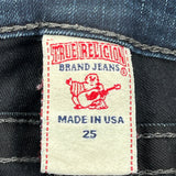 True Religion Skinny Jeans - 26W UK 6 Blue Cotton