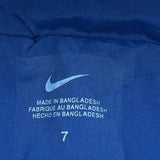 Age 7 Nike Spellout Windbreaker - Small Blue Polyester
