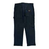 Cat Carpenter Trousers - 34W 30L Black Cotton