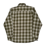 Carhartt Checked Flannel Shirt - 2XL White Cotton