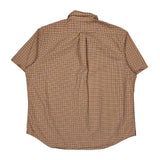 Ralph Lauren Checked Short Sleeve Shirt - 2XL Orange Cotton