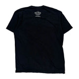 The Spirit Of Rock 'N' Roll Hard Rock Cafe Graphic T-Shirt - XL Black Cotton