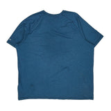 Carhartt T-Shirt - 2XL Blue Cotton