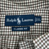 Ralph Lauren Checked Shirt - XL Brown Cotton