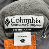 Columbia Ski Jacket - Large Gray Polyester