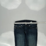 True Religion Skinny Jeans - 34W 31L Dark Wash Cotton