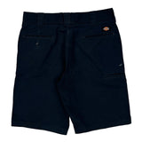 Dickies Shorts - 34W 11L Navy Polyester Blend