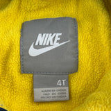 Age 4 Nike Spellout Puffer - XS Yellow Polyester