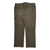 Dickies Carpenter Pants - 38W 32L Brown Cotton