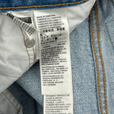501 Levis Jeans - 32W 30L Blue Cotton
