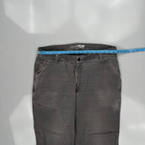 Carhartt Carpenter Trousers - 36W 30L Grey Cotton