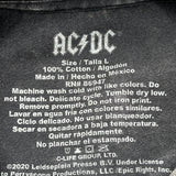 Highway To Hell World Tour 1979-1980 Ac/Dc Band T-Shirt - Large Black Cotton