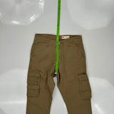 Levis Cargo Trousers - 29W 30L Brown Cotton
