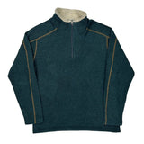 Kuhl 1/4 Zip - Large Green Polyester