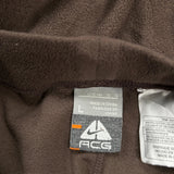 Nike Acg Pants - Large Brown Polyester