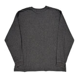 Carhartt Long Sleeve T-Shirt - 2XL Grey Cotton
