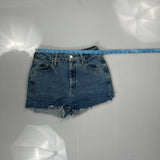Unbranded Denim Shorts - 26W US 2 Blue Denim