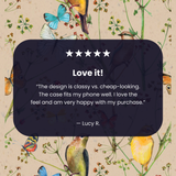 Seashell Birding iPhone 13 Case