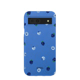 Electric Blue Black and Blue Google Pixel 8a Case