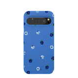 Electric Blue Black and Blue Google Pixel 9 Pro XL Case