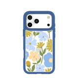 Clear Blossom Trail iPhone 17 Pro Max Case With True Blue Ridge (MagSafe included)